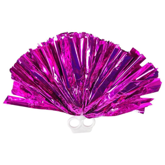 Помпоны для танцев и чирлидинга на кольцах, малиновые (0815-200   raspberry)