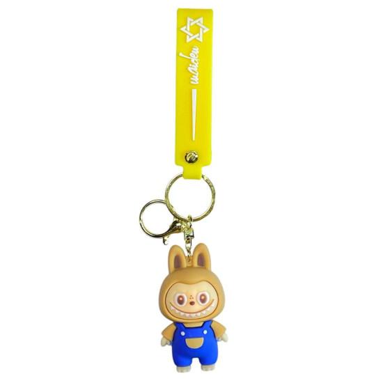Брелок іграшка для ключів на рюкзак або сумку, Labubu  7 см-  (мікс) Різнокольоровий Без бренду (KT-13)