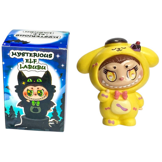Коллекционная мини фигурка-сюрприз Masterlous Elf Labubu, 6см (TB-20262-3)