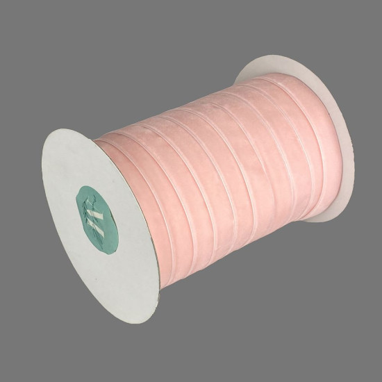 Бархатная лента  1,5 см х 50 ярдов Розовый Marill (D00815- 06)