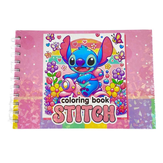 Альбом для раскраски 48 листов "Стич" 21 х 15см, 160г/м2 (8803-ST)