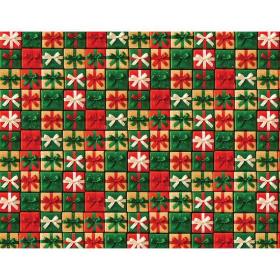 Бумага упаковочная мелованная 80г 10 листов - 100 х 70см (PVM10-303NY)