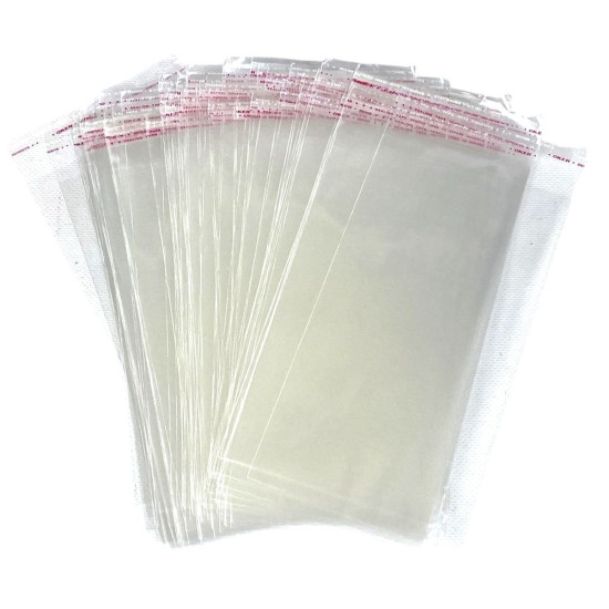 Пакет поліпропіленовий 200 х 150мм, 20мкр з клейкою стрічкою (100 шт) (PB 2015)