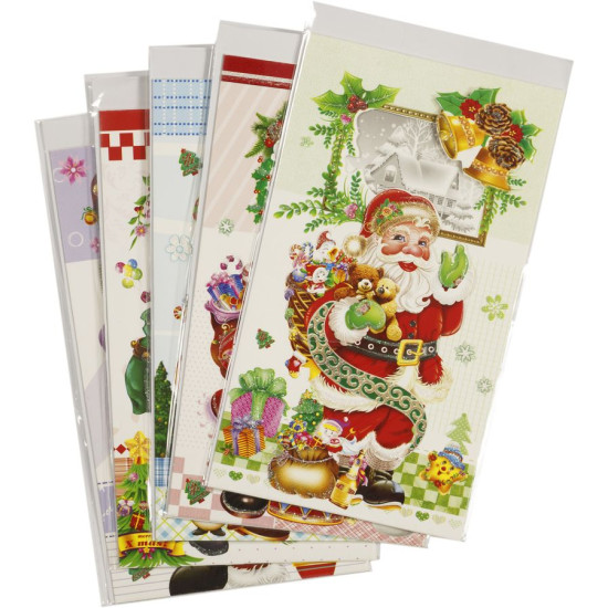 Листівки  новорічні  K93,  12х21см,  з конвертом (K93)