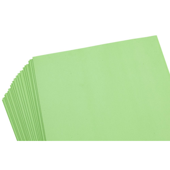 Фоамиран 1,0мм зеленый - 20листов, 5095-1-022 (5095-1-022)