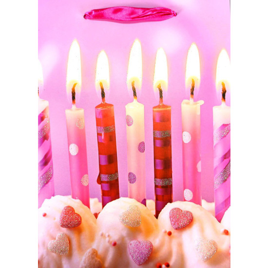 Пакет подарочный 210гр, 18 x 24 x 8,5см (12шт/уп) Разноцветный Unison (HL-502-4S)