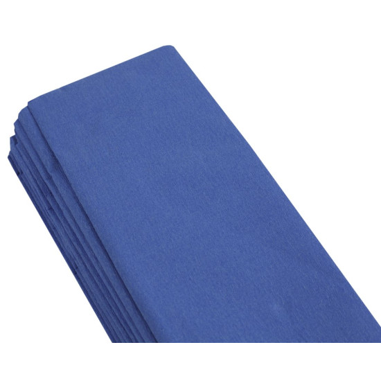 Креп-бумага 35% - 50х200см, 20г/м2 - синяя, KR35-8042 (KR35-8042)