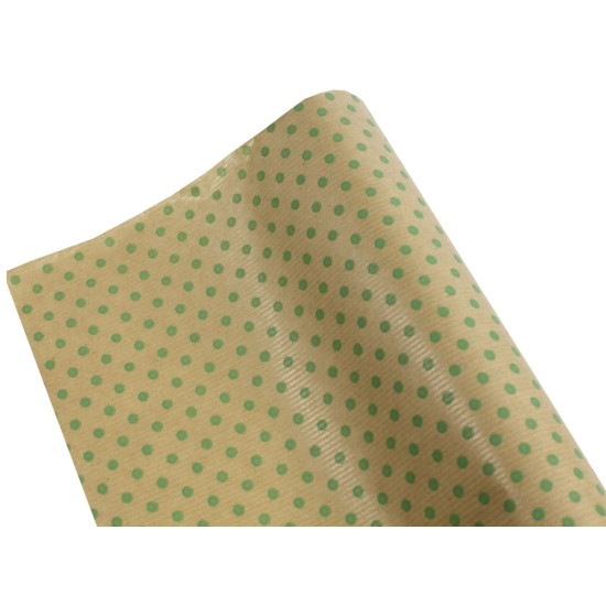 Бумага упаковочная крафт-двосторонний 0,7 х 7м Бежевый Unison (Пт 431.1)