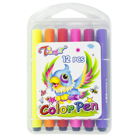 Фломастеры 12 цветов, TD2688-12 (TD2688-12)