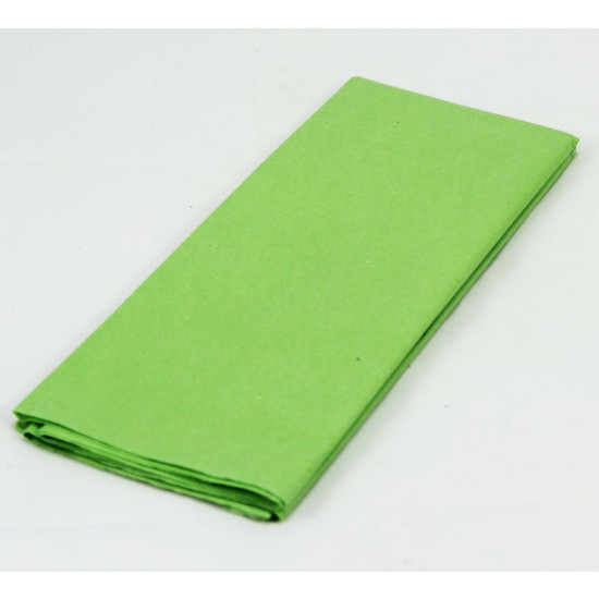 Бумага папирусная (тишью) 17гр 10 листов 50 х 66см Зеленый Unison (052 оливковая)