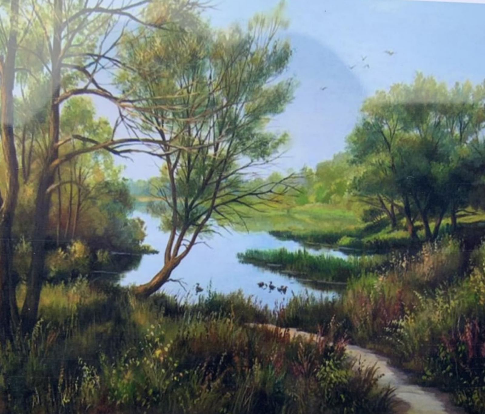 Картина за номерами "Річка" 40 * 50см, OPP, крас.-акрил, кисть-3шт. (6462EOTG_O)