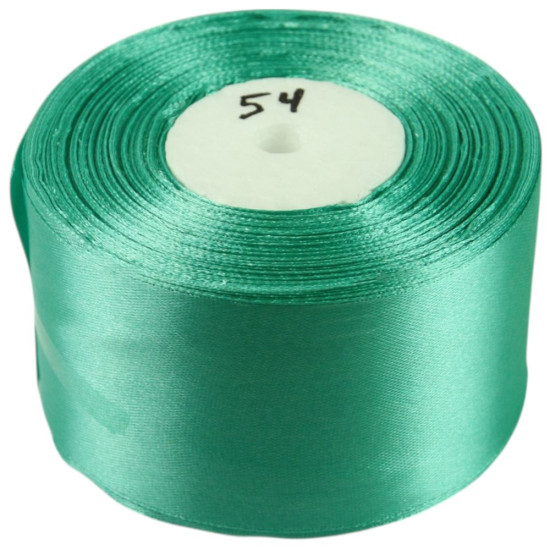 Атласная лента 5см (±5мм) x 33м Зеленый Marill (LA5033-54)