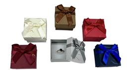 Подарункова коробка ювелірна 5 х 5 см 24шт/уп мікс Різнокольоровий Unison (JB-032)