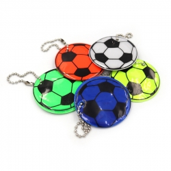 Брелок светоотражающий "Мяч" 50 х 50мм Разноцветный Unison (2822-2022-6)