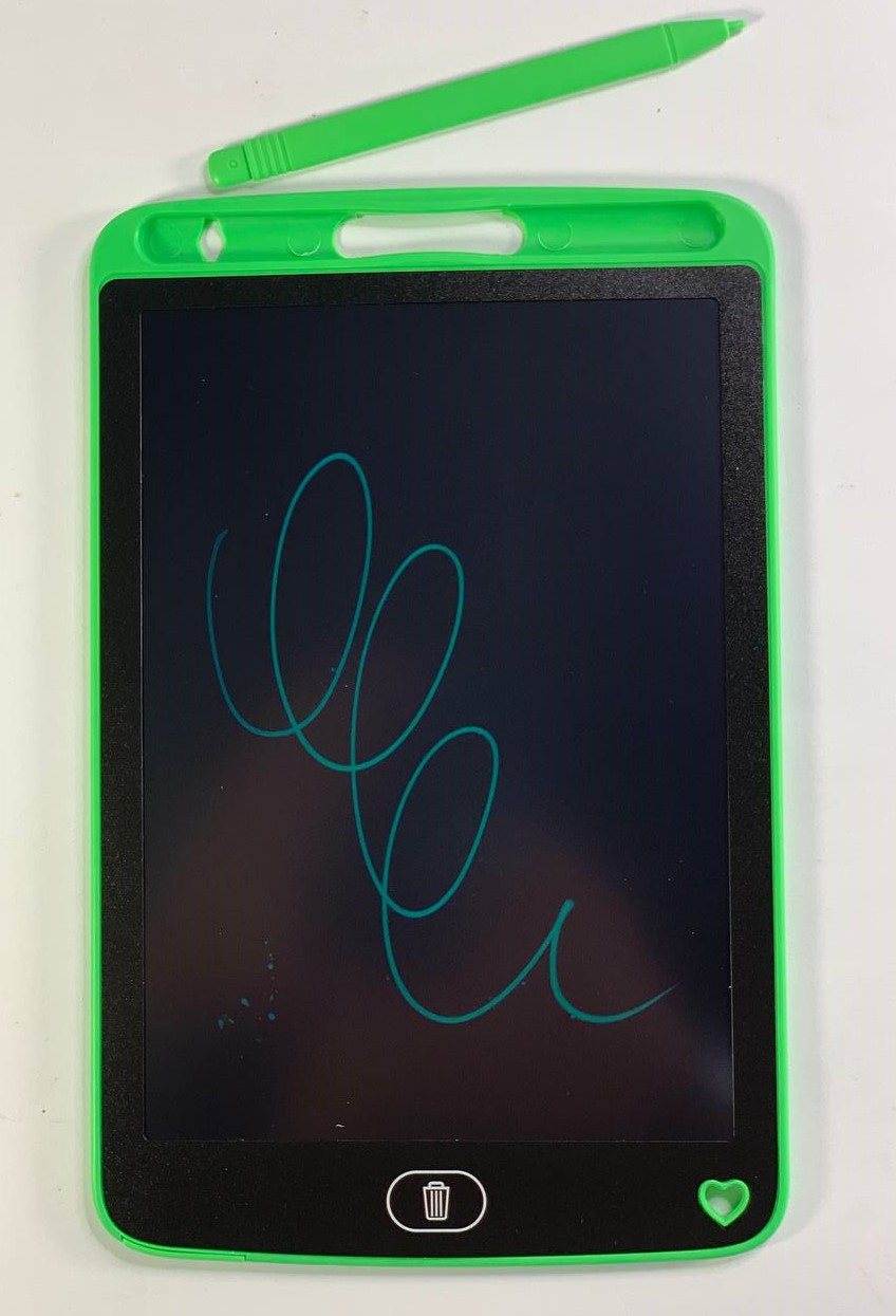 Планшет детский для рисования LCD 18,6 х 28,8см диагональ 12" Разноцветный Unison (ТК-1201-С)