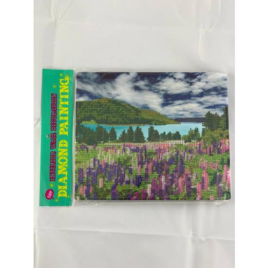 Алмазная мозаика 21 х 25см "Озеро" Разноцветный Без бренда (D21269)