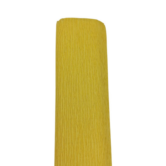 Кріп-папір 150%, жовтий 50 х 200см,  238г/м2 (150-8030KR)