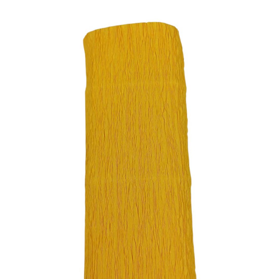 Кріп-папір 150%, темно-жовтий 50 х 200см,  238г/м2 (150-8046KR)