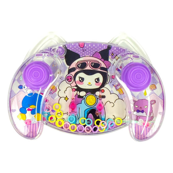 Игра водяная "Поймай колечко-Kuromi" две кнопки, 4 вида (2928-U-13-А)