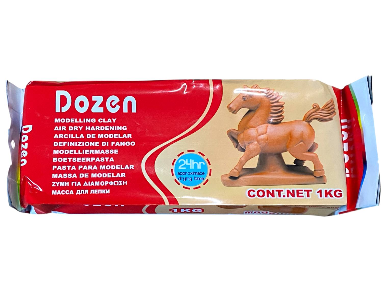 Паста для моделирования теракотова - 1,0 кг (0666DSCN)