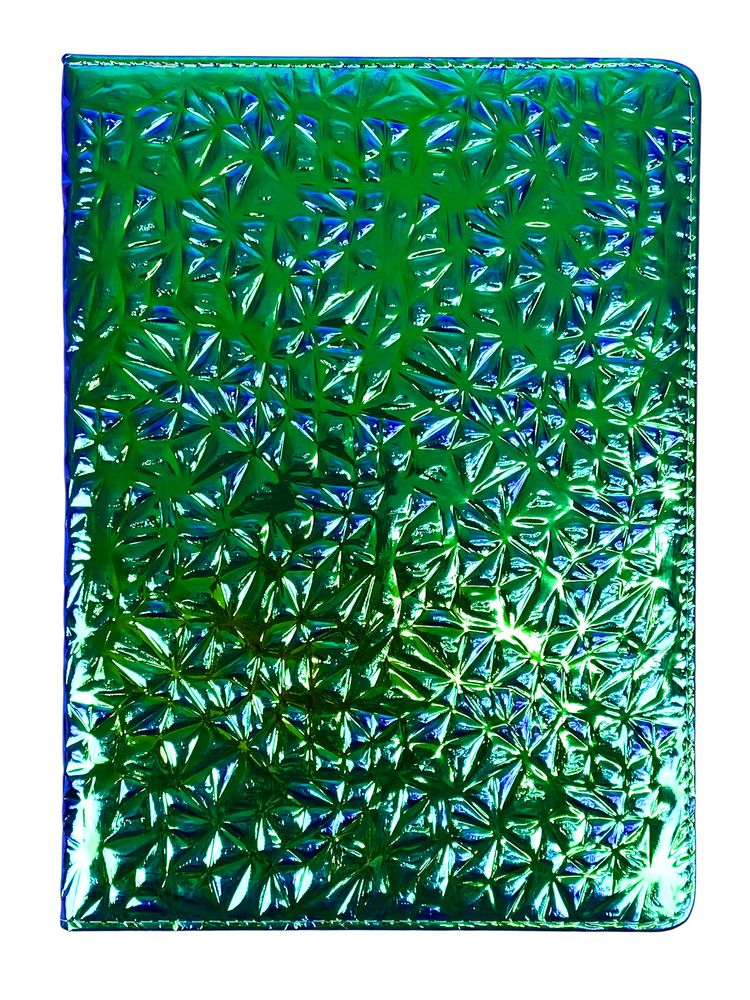 Дневник кож/зам 24 х 17,5см Голографическая абстракция (0025-10)