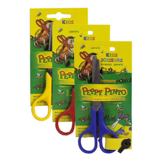 Ножиці, "Лівша"  лезо 5,5см, на блістері (Y51058L)