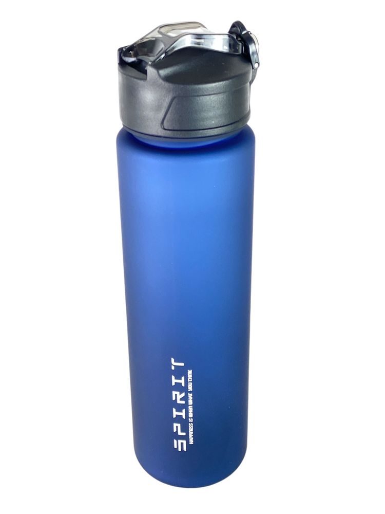 Бутылочка для воды 750мл с трубочкой, матовая (91356-6(91350-6))