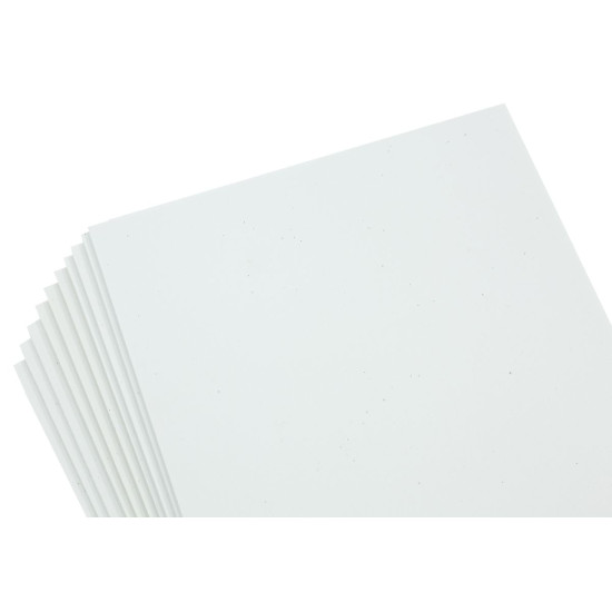 Фоамиран  белый - 10листов (1,8мм) (7490-18-30)