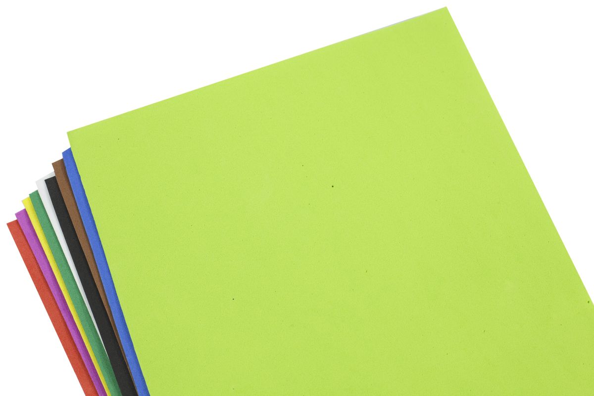 Фоамиран  mix - 10листов (1мм) (7490-1,0)