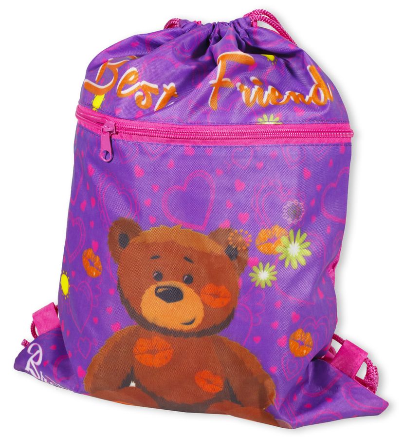 Мешок для обуви со змейкой для девочек 30 x 40см Josef Otten (12608-G  "SF+WX"L)