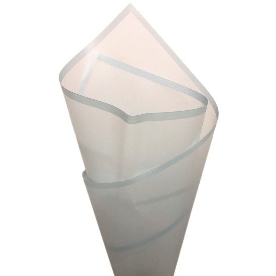 Калька св.голубая с каймой для цветов - матовая флорист. пленка (20шт) (PKD-K-17)