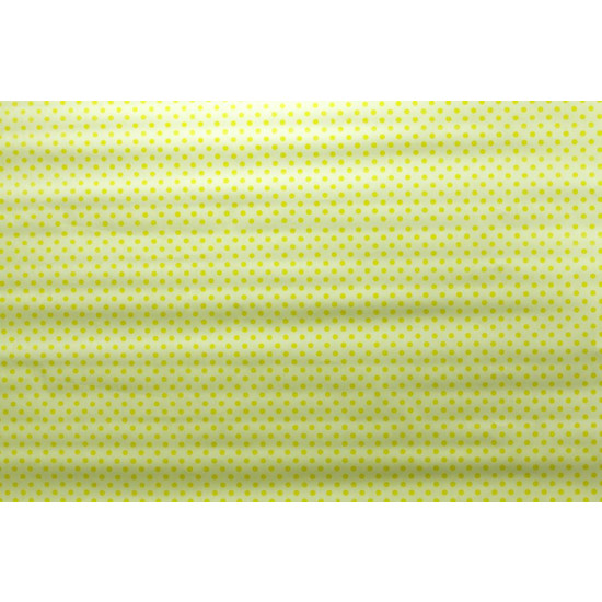 Крафт папір подарунковий "Горошок жовтий" жовтий колір 0,7х8м (Пт 809.2)