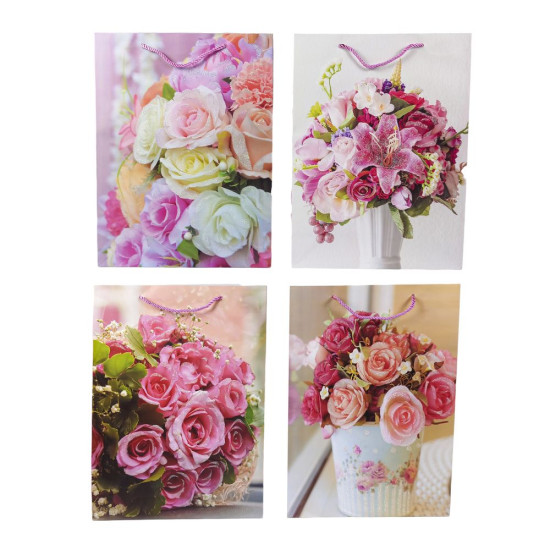 Пакет подарочный 210гр, 30 x 41,5 x 12см Разноцветный Unison (ZD-9238-4L)