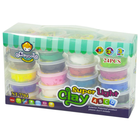 Моделин 24цв NT-7704 Unison (NT-7704)