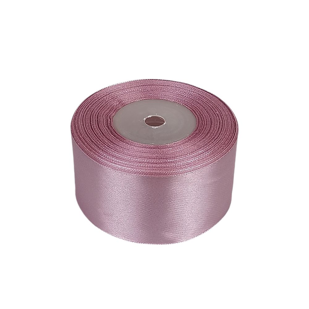 Атласная лента 5см (±5мм) x 33м Розовый Marill (LA5033-197)