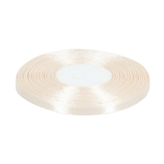 Атласная лента 6мм x 33м Бежевый Unison (LA0633-06)