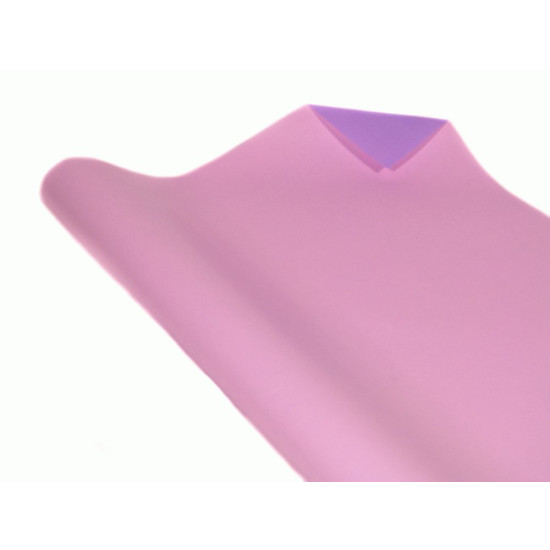 Бумага для Упаковки Подарков (Крафт - двусторонняя - розовая и фиолет) (Пт 475)