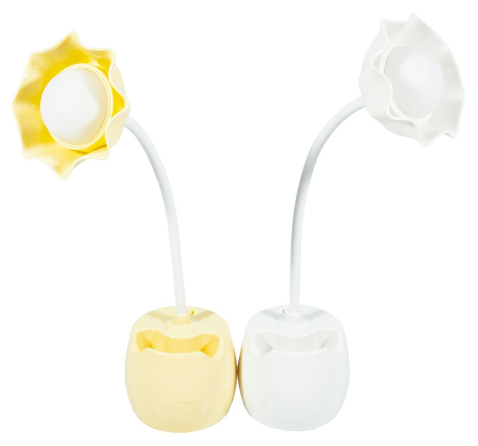 Лампа настольная "Цветок"_29*9*4см,2цв (QY-A1)