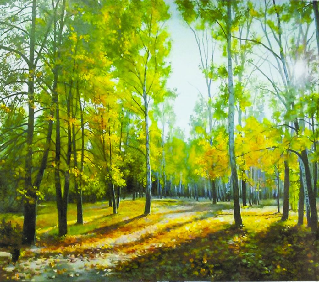 Картина по номерам 40х50,  "Лес" OPP, крас.-акрил,кисть-3шт. (6460 EOTG_O)