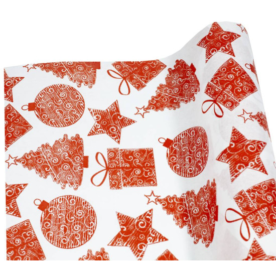 Бумага упаковочная крафт-двосторонний 0,7 х 7м (Пт 864.6)