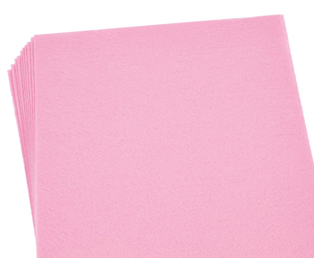 Фетр   1,2мм ярко-розовый Medium 10листов, 170MHQ-041 (170MHQ-041)