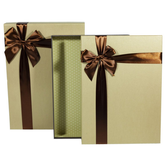 Коробки подарочные прямоугольные, 38.5*27.5*6.6., с ДЕФЕКТОМ (HL-09120-8  №1)