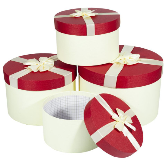 Коробки подарочные круглые, 22X22X14., Unison, 1001-13 (1001-13  №3)