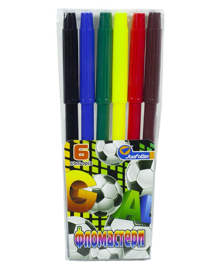 Фломастер 6 цветов, 828BO_6 (828BO_6)