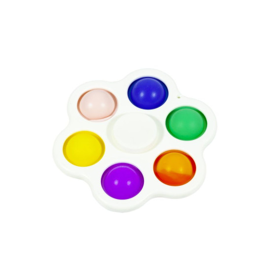 Сенсорная игрушка Simple Dimple спиннер антис-с pop it брелок крутитьс (PI-S-6)