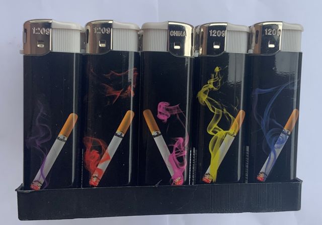 Зажигалка пластиковая Marlboro (турбо пламя) (1308-2)