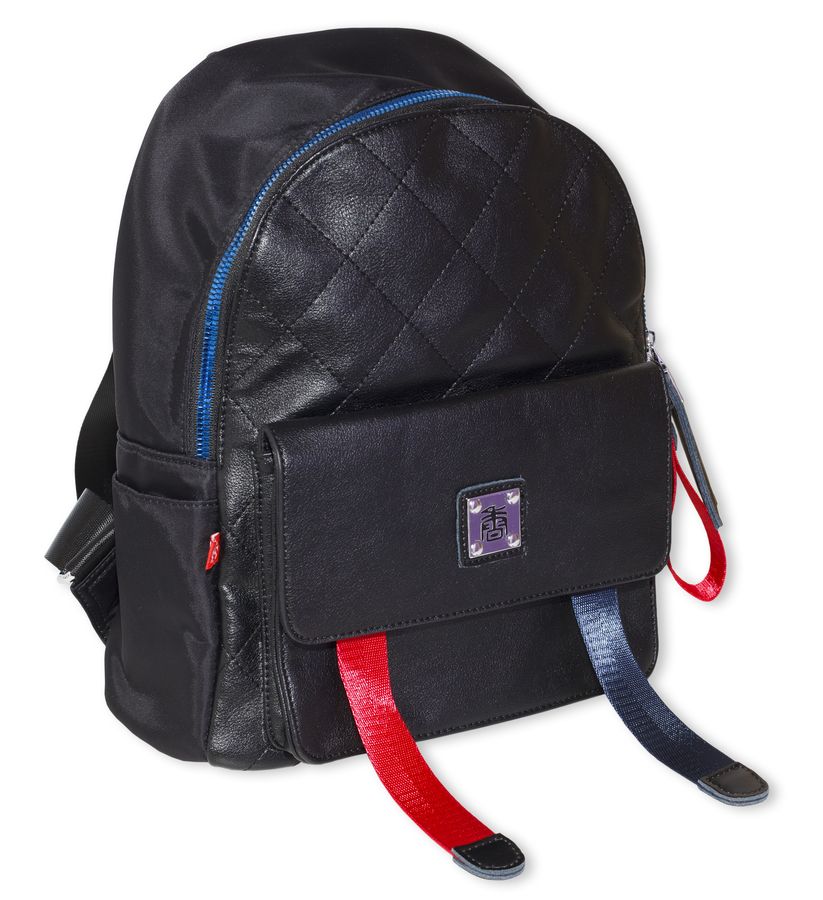 Рюкзак жіночий чорний 32х26см (9633)