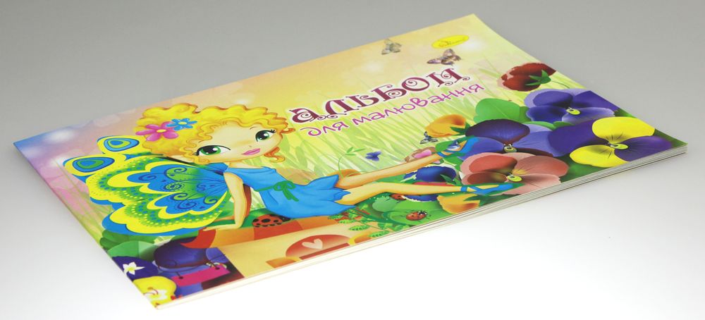 Альбом для рисования 20л на клею (АМ-К-20)