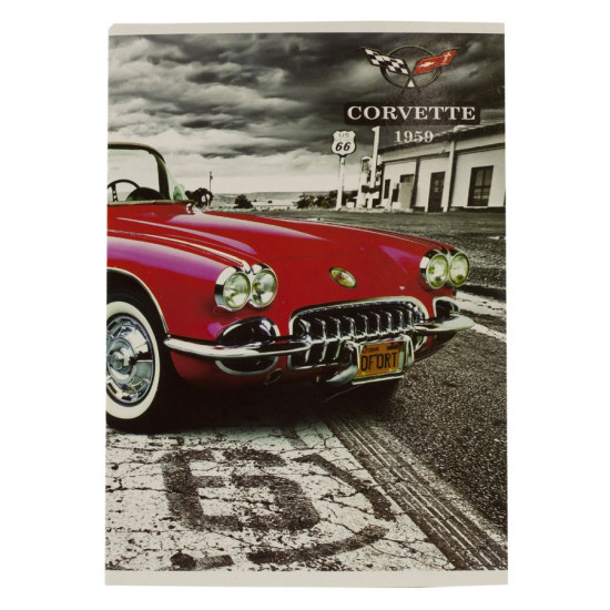 Записная книга А5 36листов в клеточку Серый Ofort (CS5236K)