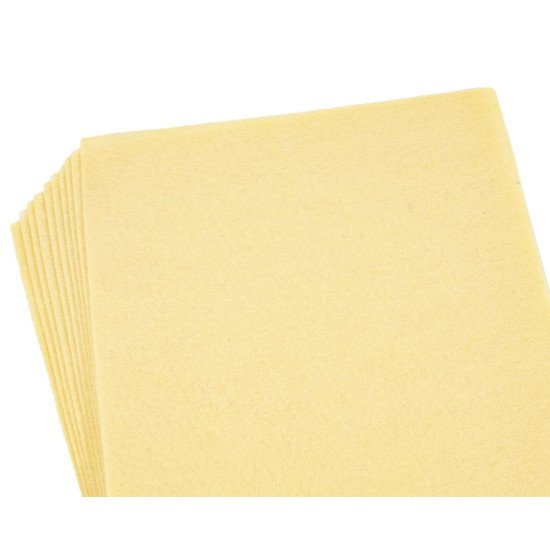 Фетр 20 х 30см, 1,2мм, 10 листов, темно- бежевый Бежевый Unison (170HQ-028)